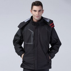 Plain Nero jacket Spiro 140 GSM